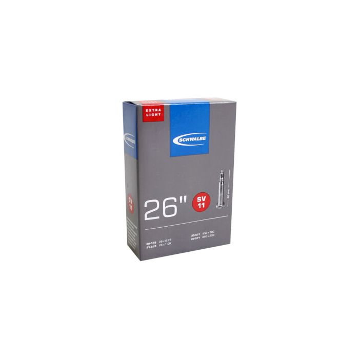 Schwalbe Schlauch SV11 Extra Light 26 x 3/4 - 1.00 fv 40mm