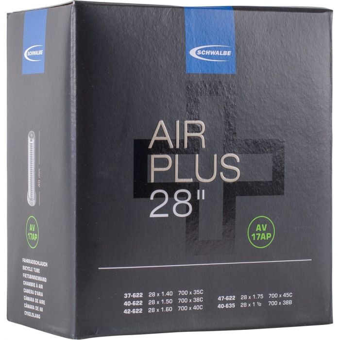 Schwalbe Schlauch AV17AP Air plus 28 x 1.40 - 1.75 av 40mm
