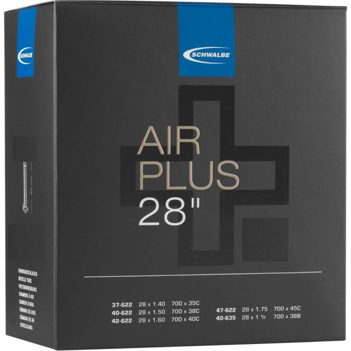 Schwalbe Schlauch DV17AP Air plus 28 x 1.40 - 1.75 hv 40mm