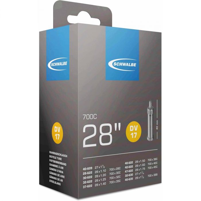 Schwalbe Schlauch DV17 28 x 1.10 - 1.75 hv 40mm