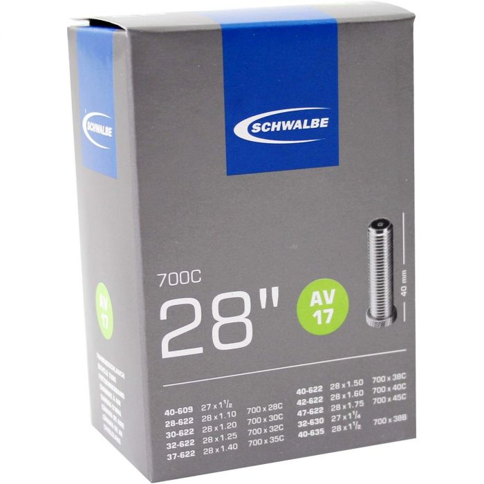 Schwalbe Schlauch AV17 28 x 1.10 - 1.75 av 40mm