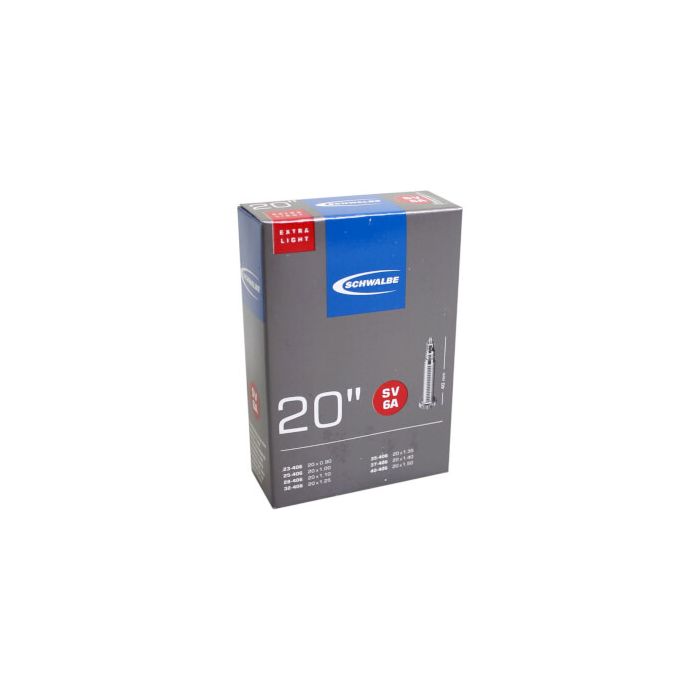 Schwalbe Schlauch SV6A Extra Light 20 x 0.90 - 1.50 fv 40mm