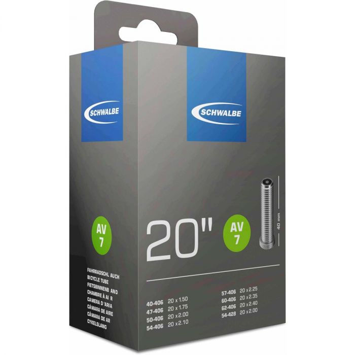 Schwalbe Schlauch AV7 20 x 1.50 - 2.40 av 40mm