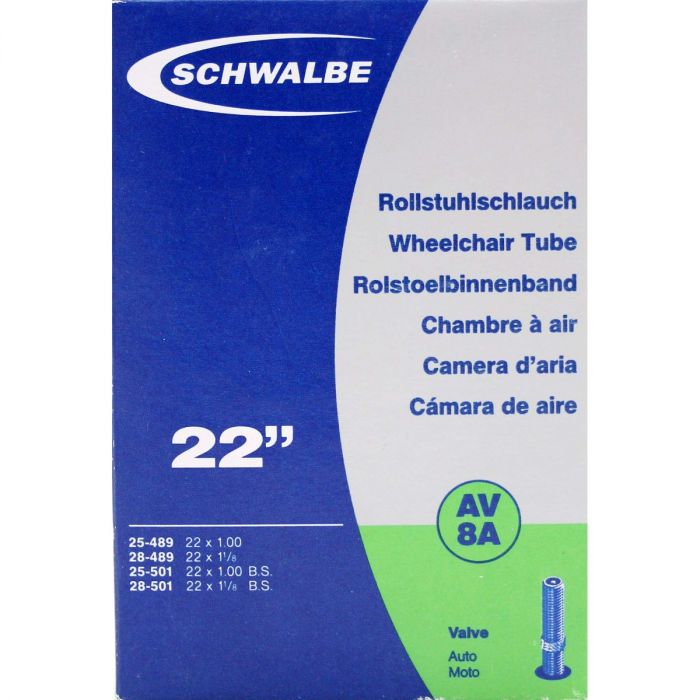 Schwalbe Schlauch AV8A 22 x 1.00 - 1 1/8 av 40mm
