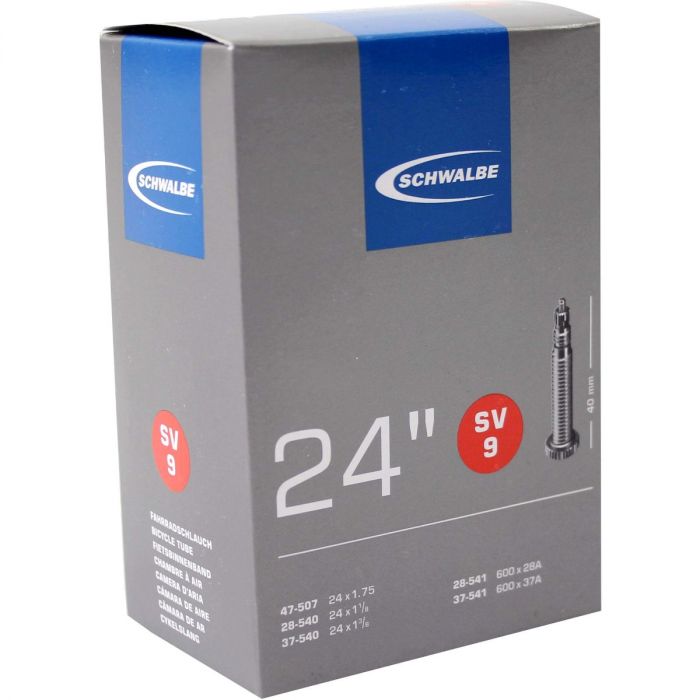 Schwalbe Schlauch SV9 24 x 1 1/8 - 1.75 fv 40mm