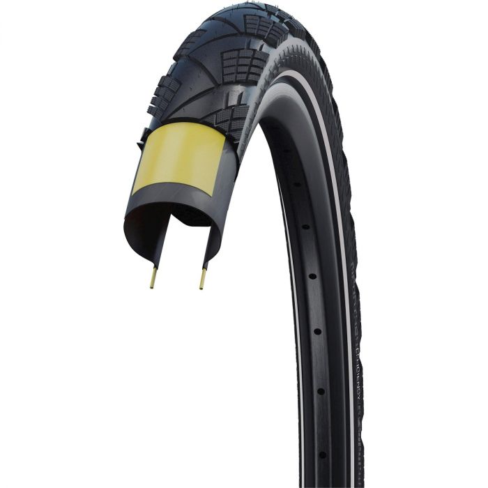 Schwalbe Mantel Marathon Efficiency V-G 28 x 2.00 zwart