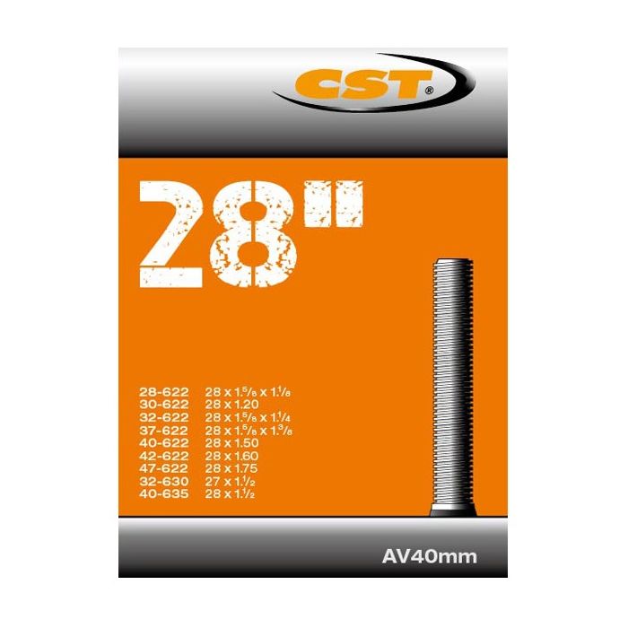 CST Binnenband 28x1.3/8  (28/47-622/630) autoventiel