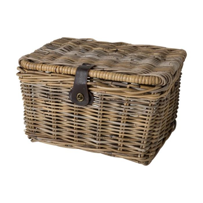  Fastrider Rotan Mand Met Klep naturel