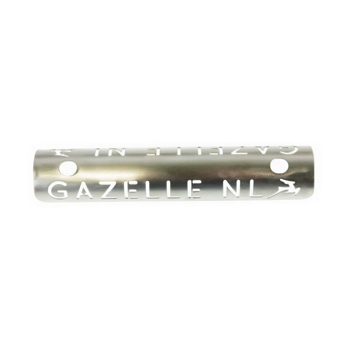 Gazelle.NL Rahmenplatte chrome