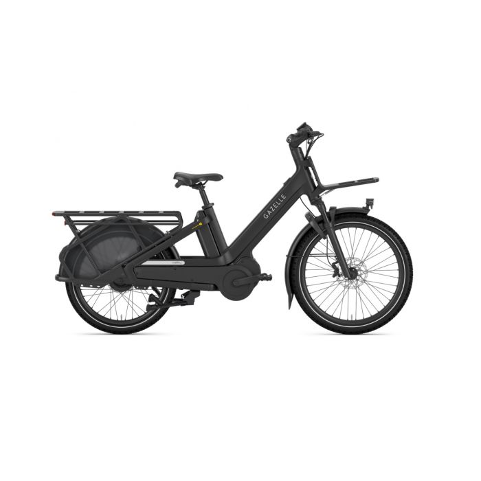Gazelle Cabby C380 verlengde ebike 2 kinderen achterop