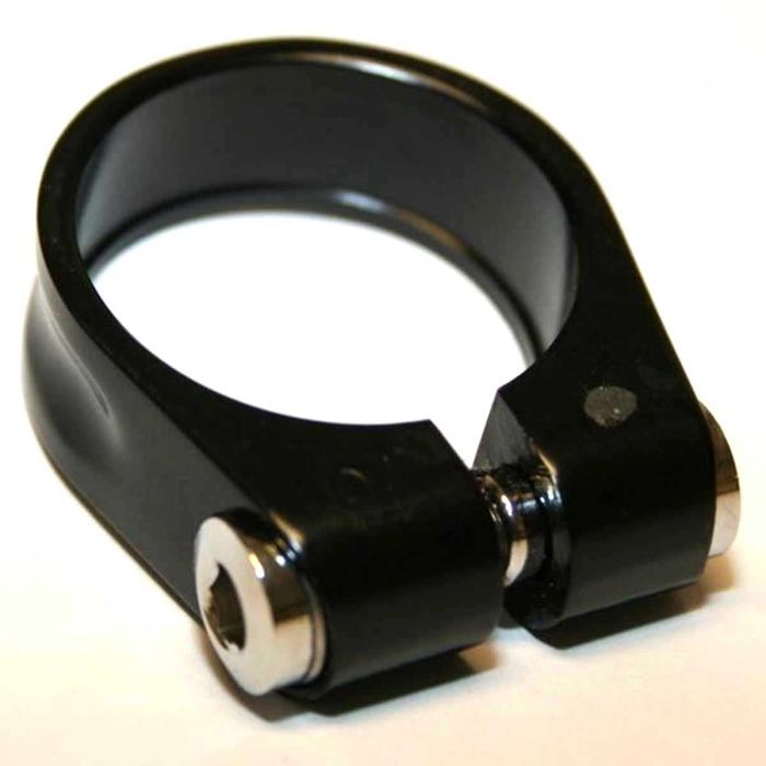 Gazelle Sattelstützenklemme 38,6mm 6mm Schwarz Ultimate 2.0