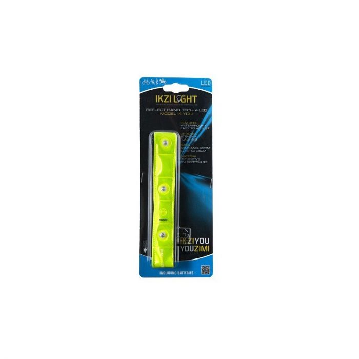 Ikzi reflecterende LED armband 4-YOU