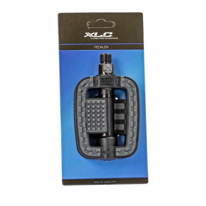 XLC Pedal Komfort Anti-Rutsch GRY/SW STEL
