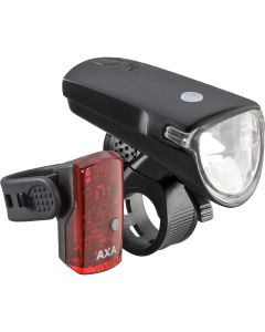 AXA GreenLine Beleuchtungsset Aufladbar 40LUX
