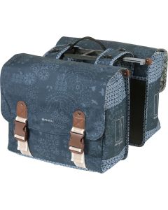 Basil Fahrradtasche dubbel Boheme Indigoblau MIK 35L