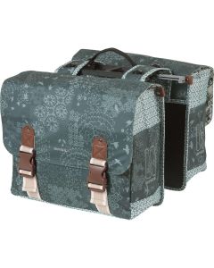 Basil Fahrradtasche dubbel Boheme Waldgrün MIK 35L