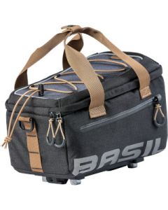 Basil Tragetasche Miles trunkbag  MIK 7L grau/schwarz