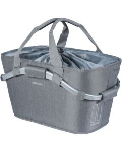 Basil Korb hintern Classic 22L grau MIK