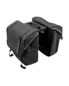 Koga Doppeltasche Bag Allround Racktime Schwarz 28L
