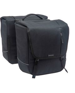 New Looxs Nova Dubbele fietstas Racktime-Zwart