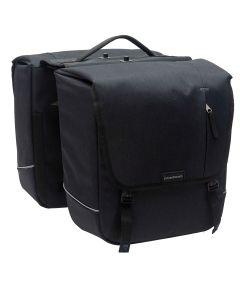 New Looxs Nova Dubbele fietstas afneembaar-Zwart