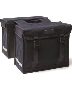 New Looxs Fahrradtasche doppelt Canvas Deluxe schwarz 46L