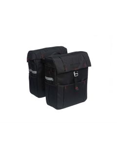 New Looxs Vigo Dubbele fietstas Racktime-Zwart