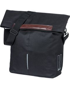 Basil City Shopper Enkele tas-Zwart