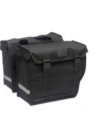 New Looxs Fahrradtasche Double Hybrid Canvas schwarz 46.5L