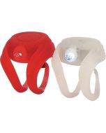 XLC fahrrad Lampenset Buggy CL-S02 rot/weiß
